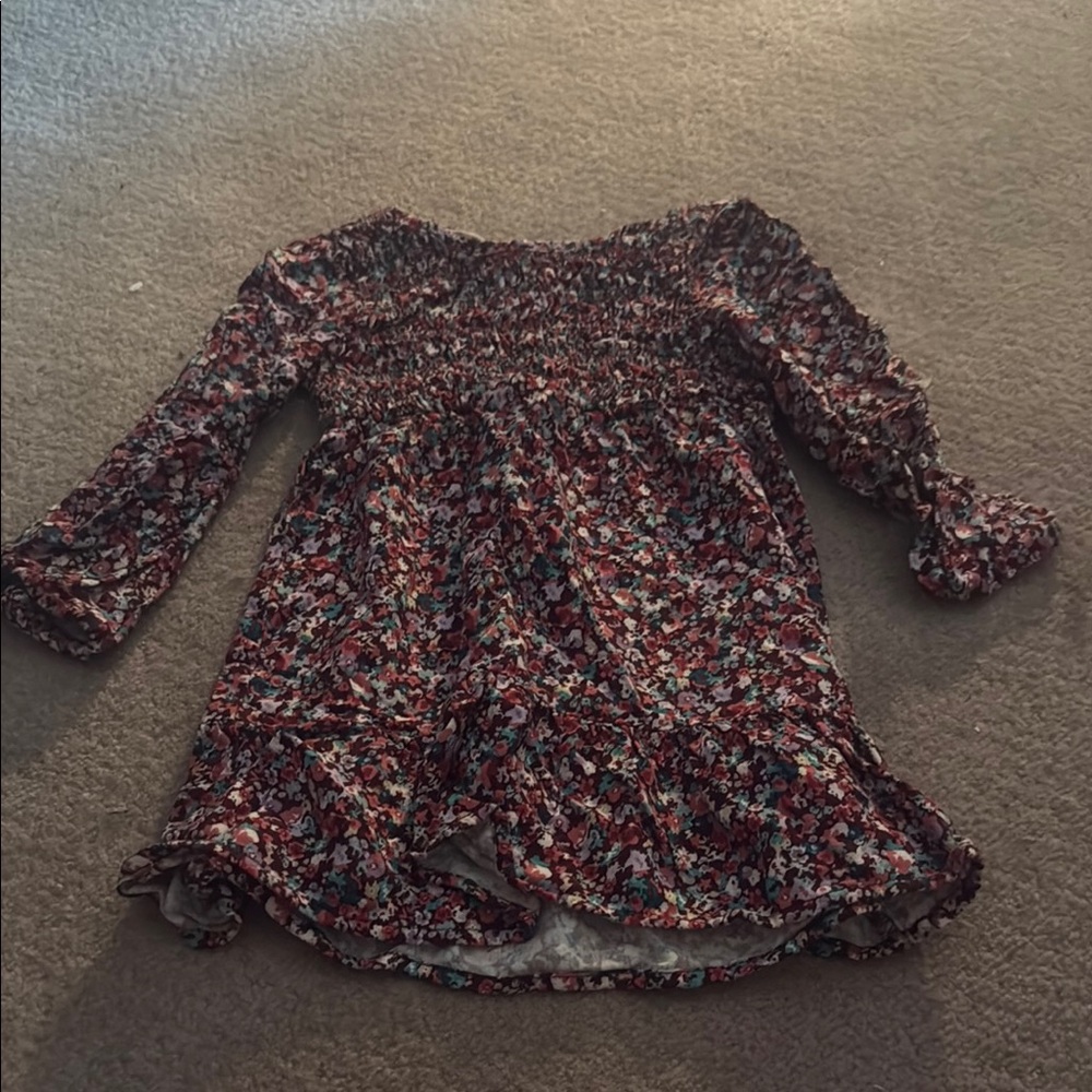3/$10 SALE! Wonder Nation Multicolor Floral Dress